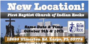 Men at the Cross at First Baptist Church of Indian Rocks